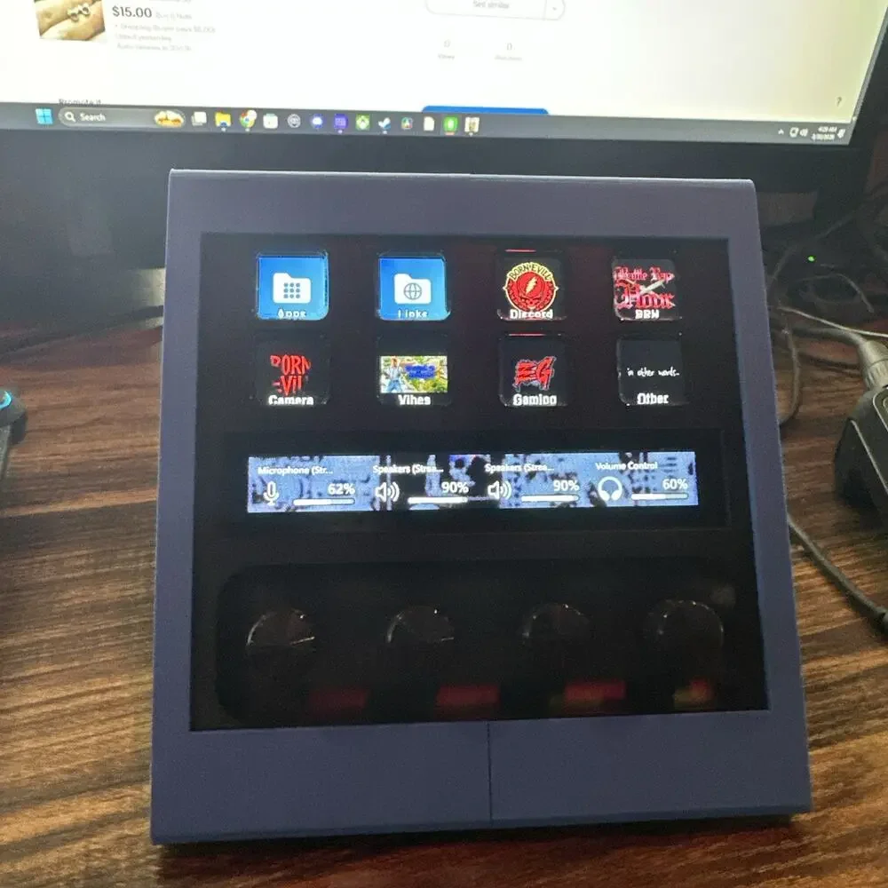 Elgato Stream Deck Plus Control Panel (BLUE) STAND ONLY